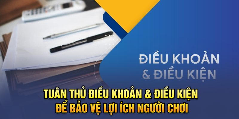 Tuân thủ điều khoản - điều kiện để bảo vệ lợi ích người chơi