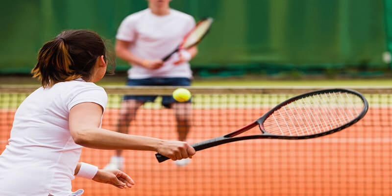 Tennis là bộ môn được ưa chuộng